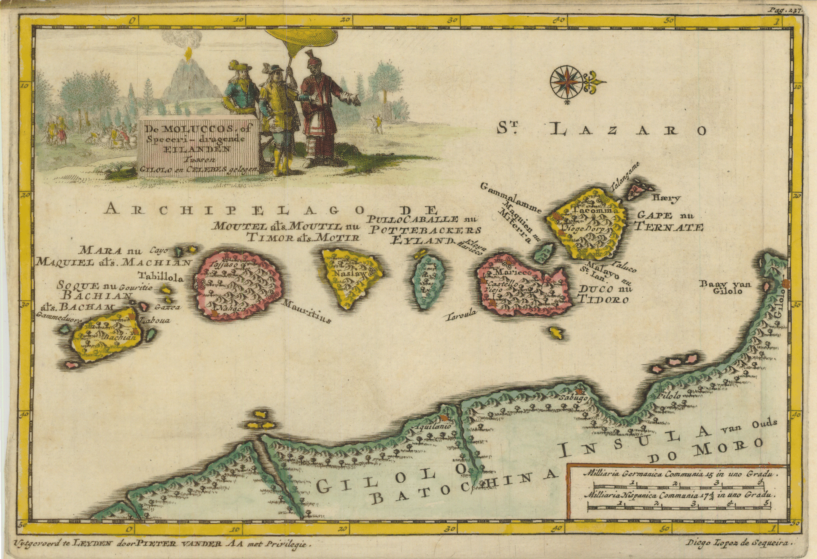 Lukisan tahun 1707, para pedagang Arab di kepulauan Maluku | princenton.edu